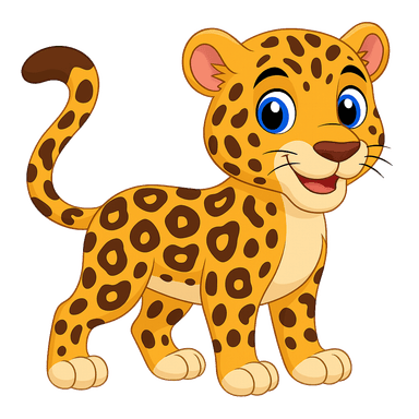 Leopard Mascot